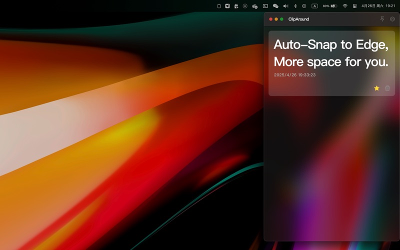 App screenshot