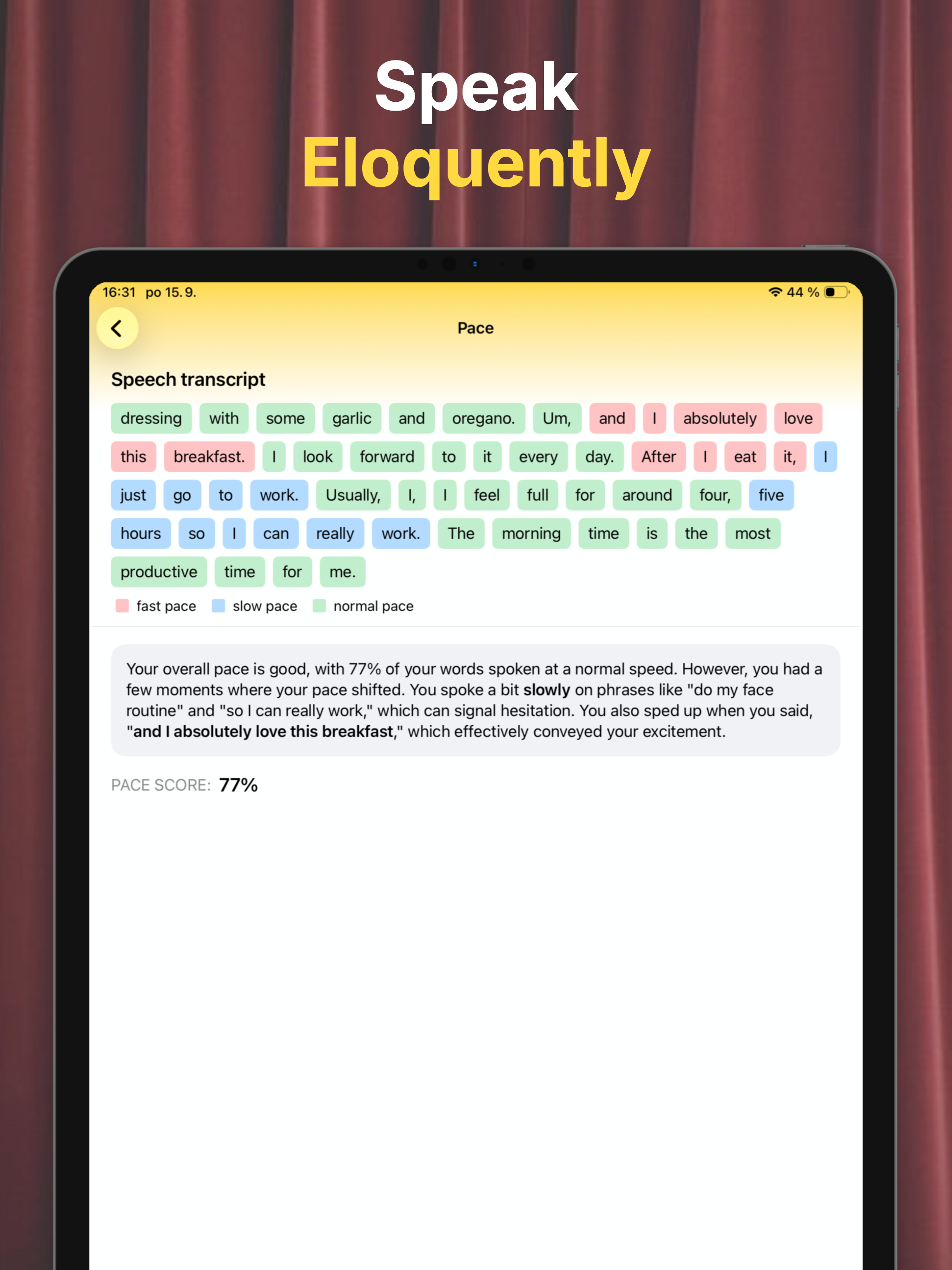 Public Speaking Coach: Babli screenshot 12