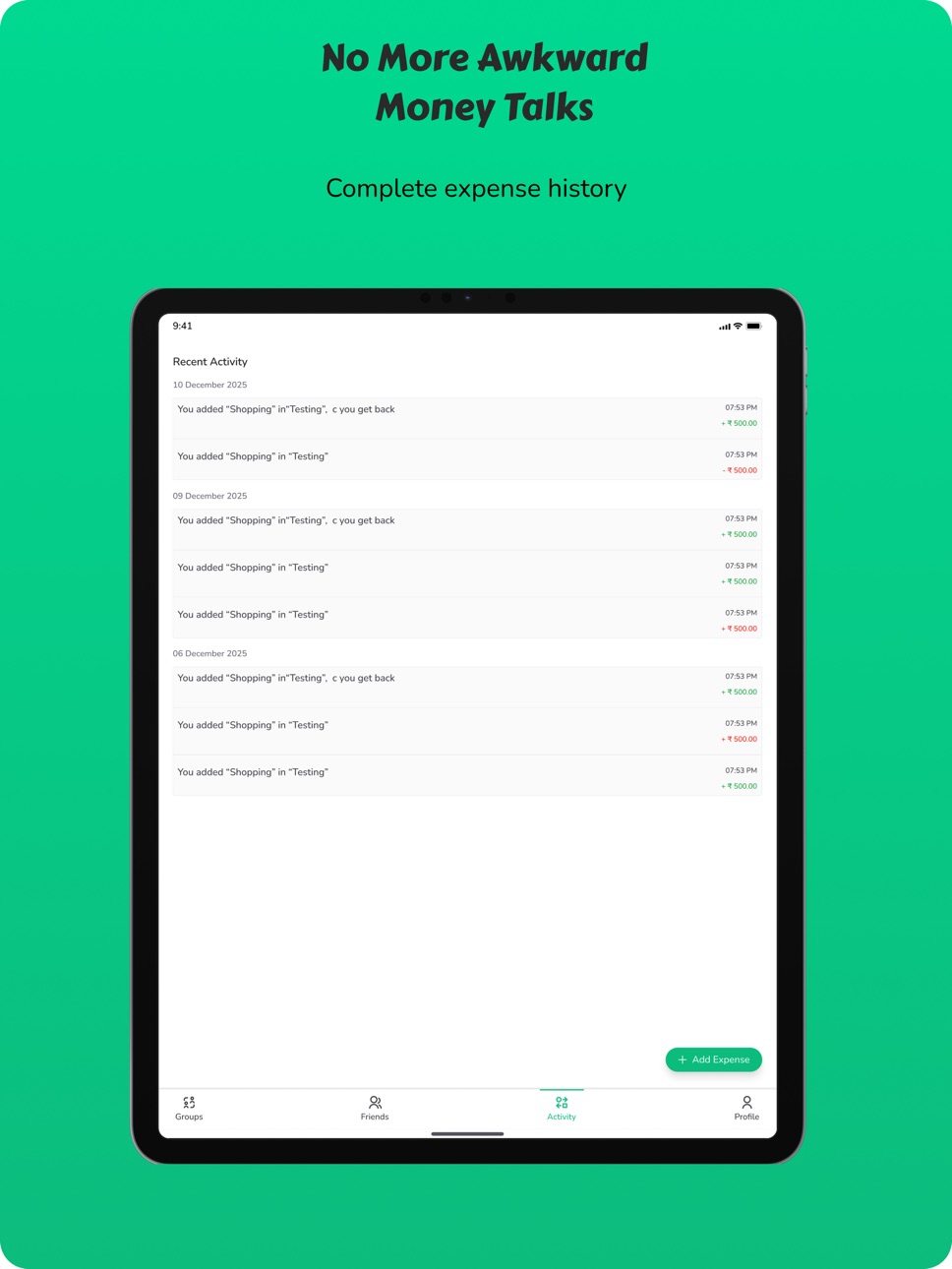 iPad screenshot