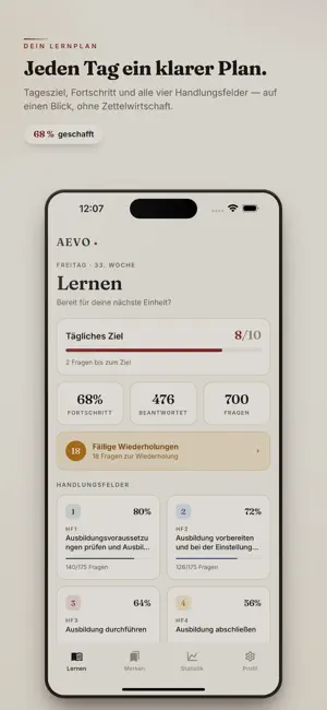 Aevo AdA-Schein IHK Prüfung screenshot 4