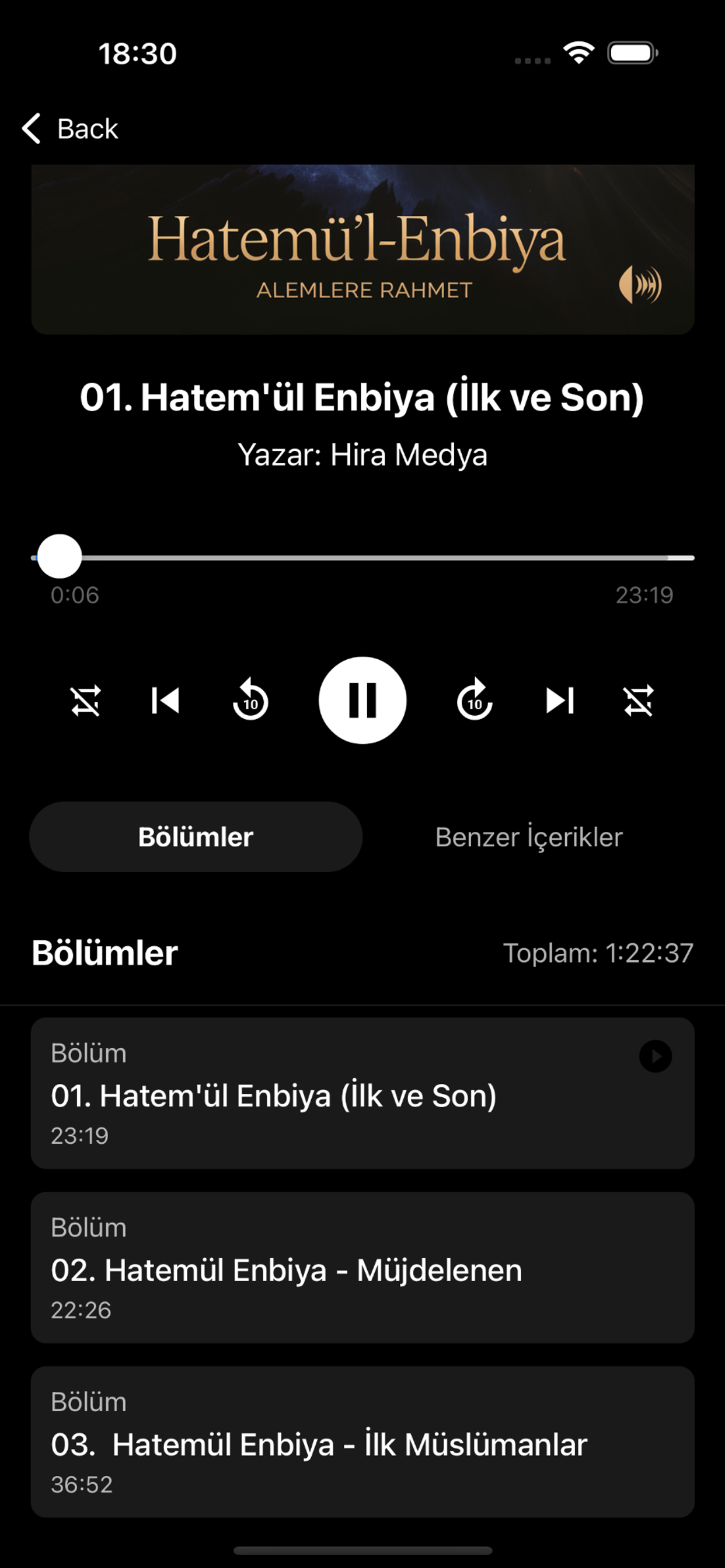 Hira - İslami Drama, Kitap