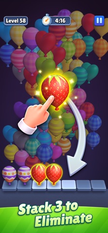 Balloon Factory! Match Sort 3D screenshot