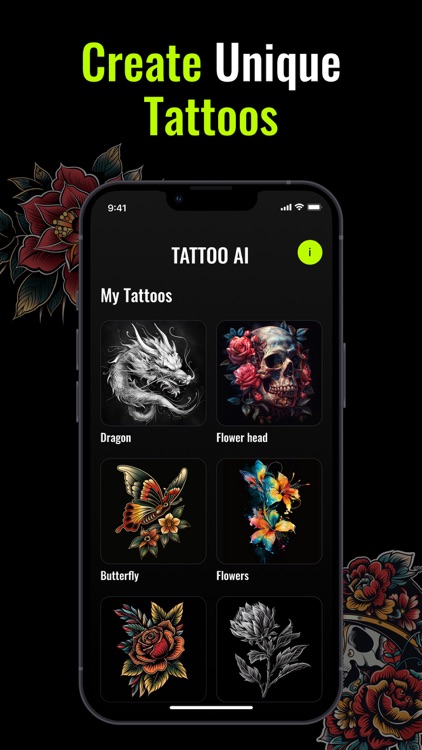 AI Tattoo Generator Design App screenshot-3