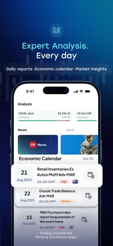 CFI: Trading & Investing App iPhone screenshot 6