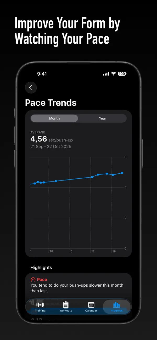 Pushup Tracker: Club Pushanova Screenshot 5
