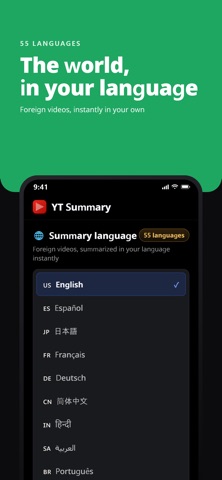 Youtube Digest - YT Summary Screenshot 4 of 8