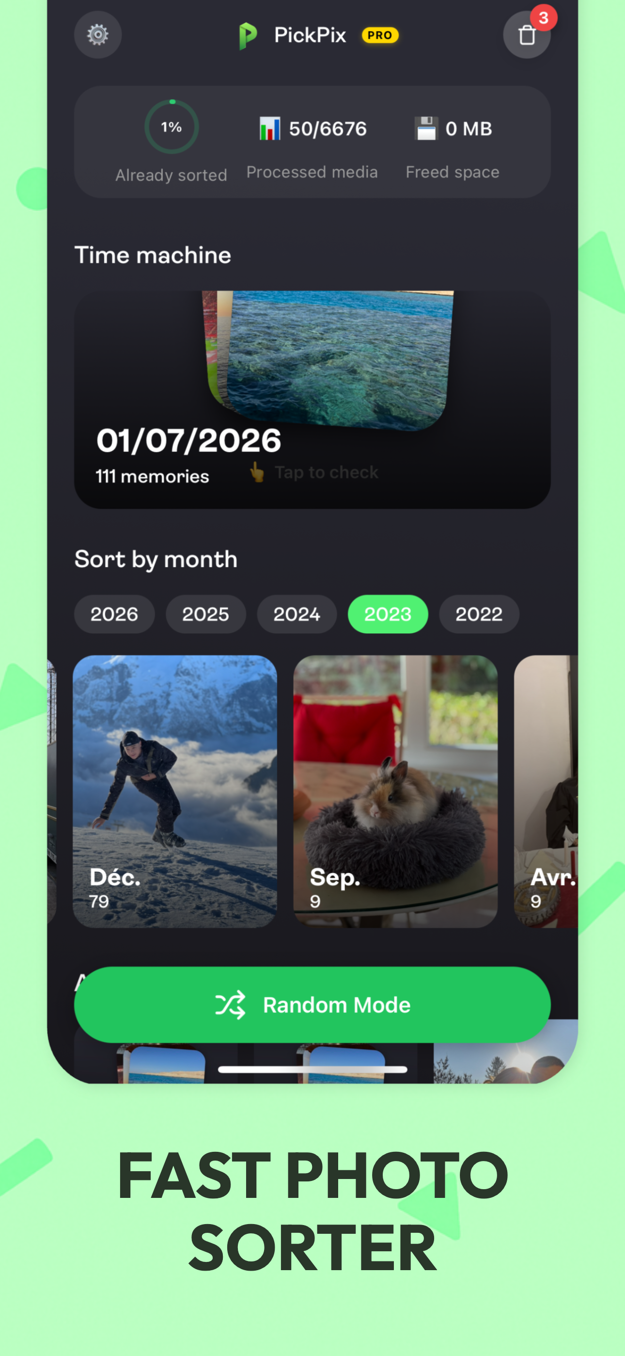 Photo Delete Swipe: PickPix