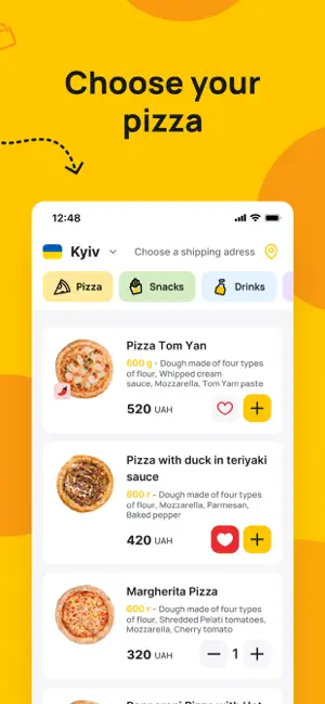 Ninja Pizza - pizza delivery screenshot 1
