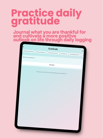 Reflect - Daily Affirmations iPad screenshot