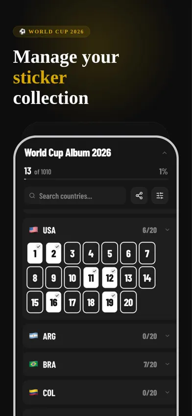 Sticker Album 2026 screenshot 1