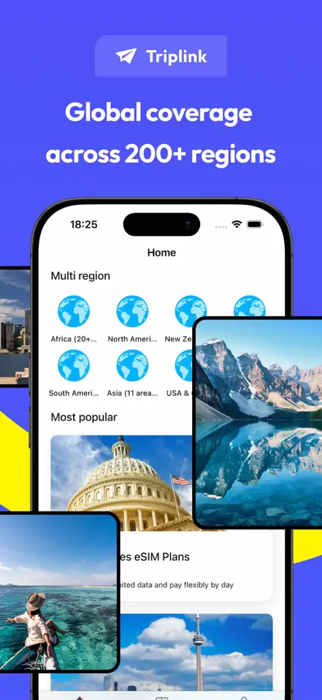 TripLink eSIM: Datos Mundial - App de Viajes | MWM