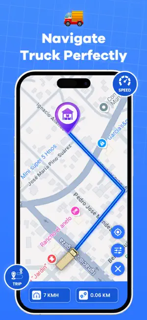 Truck Map Routes : Truck GPS screenshot 2