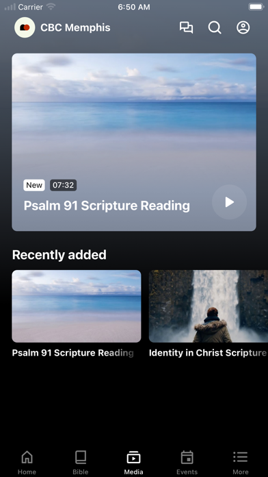 Screenshot 2 of Calvary Baptist of Memphis App