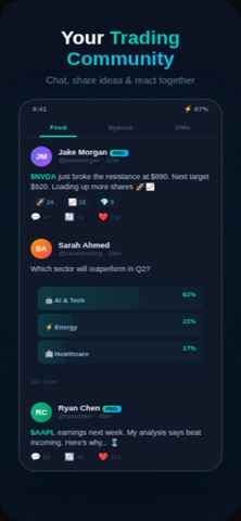 NasdaqChat screenshot
