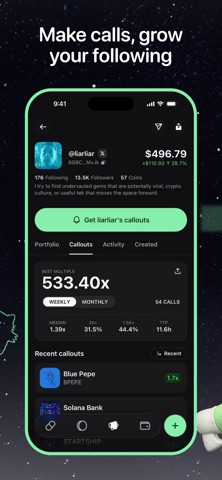 pump.fun - speculate on trends iPhone screenshot