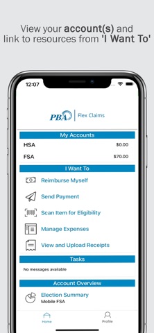 PBA Flex Screenshot 1 of 3