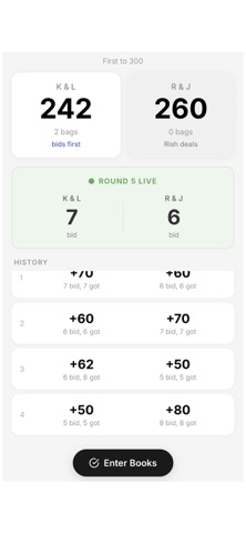 Spades Scorekeeper Pro Screenshot 4 of 4