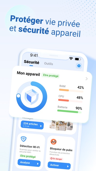 Screenshot #3 pour AI Security:Stockage nettoyage