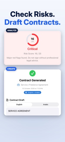 Counsely: AI Contract Analyzer Screenshot 1 of 10