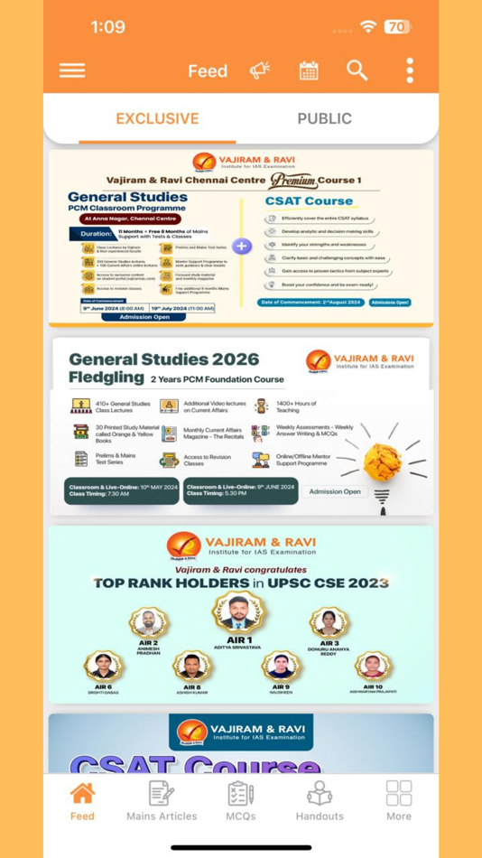 #5. Vajiram IAS (iOS) Bởi: kickhead softwares private limited