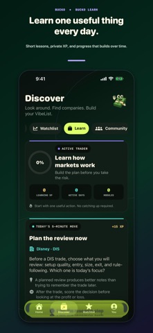 Bucko: Stocks & Investing iPhone screenshot