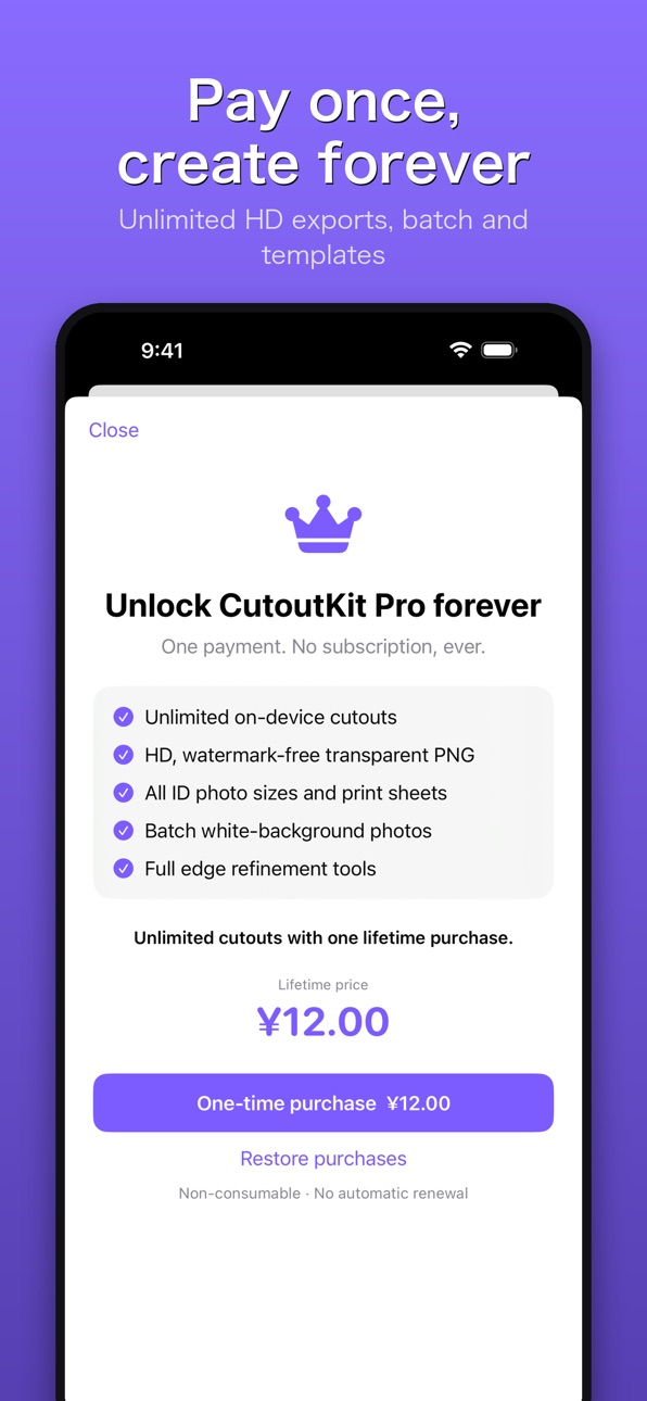iPhone screenshot