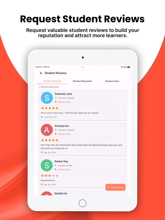 MyPrivateTutor Global iPad screenshot 5 - Education app
