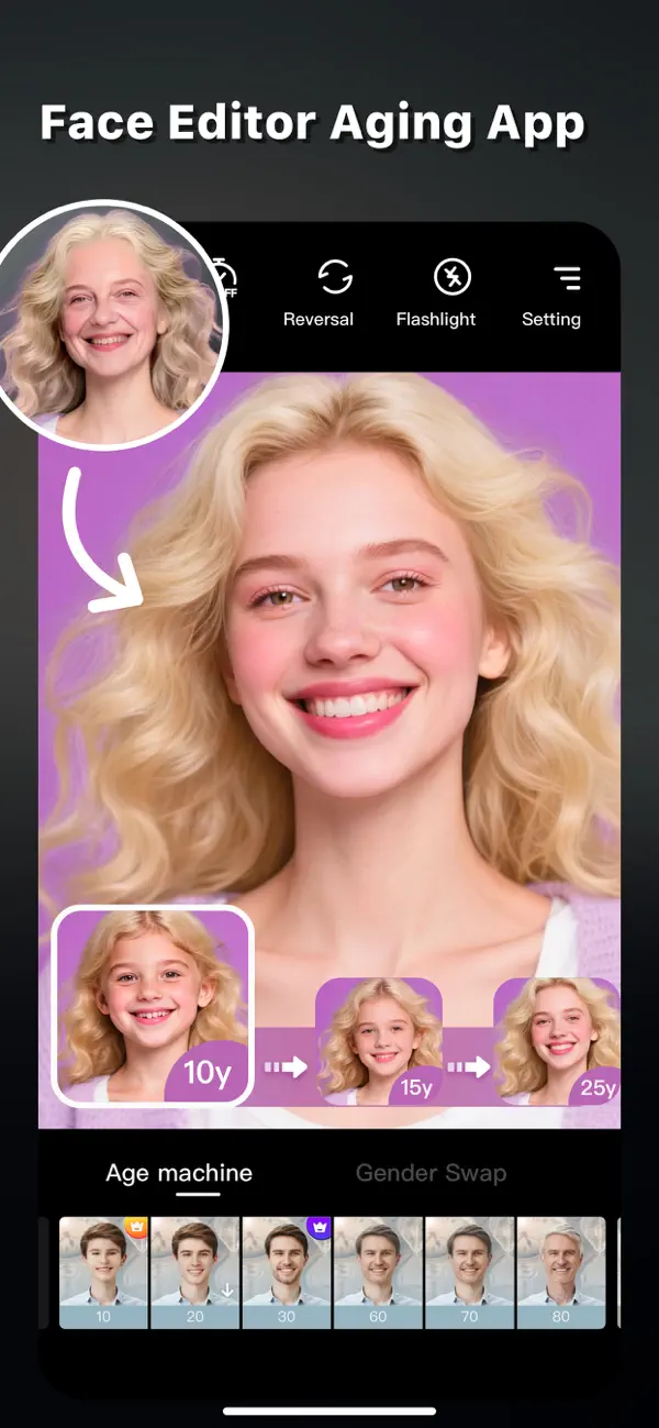 #3. Timor - Aging App & Wallpics (iOS) 来自: Reborn Technology Holding Limited