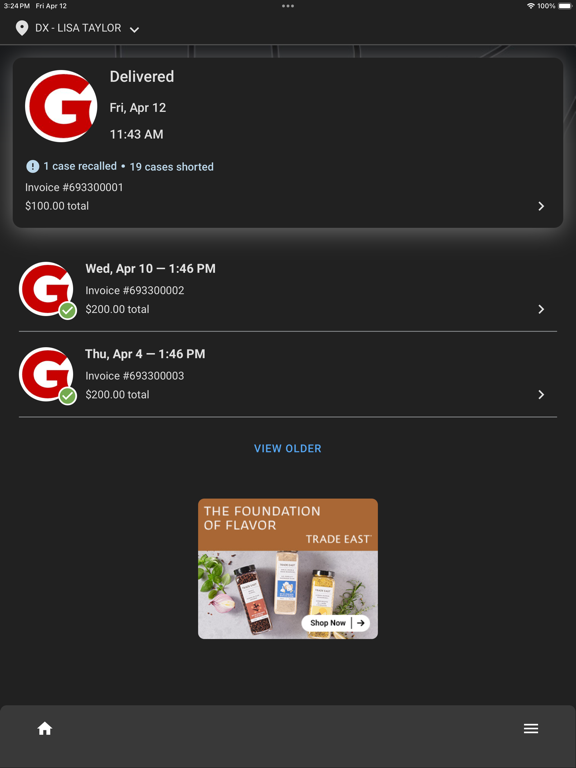App screenshot