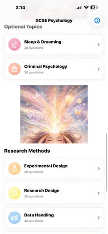 GCSE Psychology screenshot
