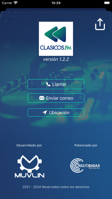 clasicos.fm Screenshot