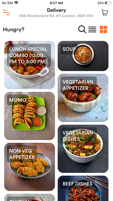 App screenshot