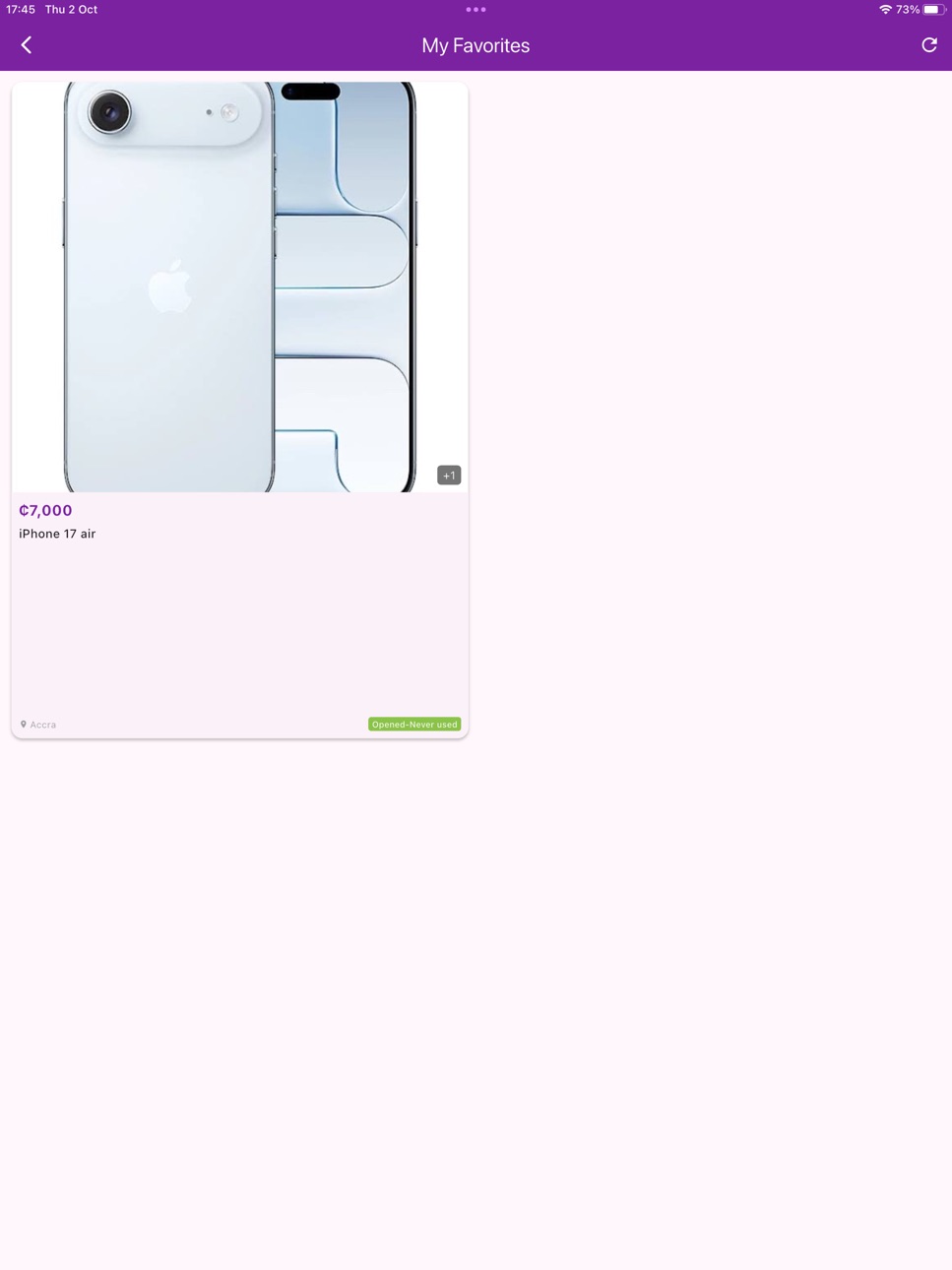 iPad screenshot