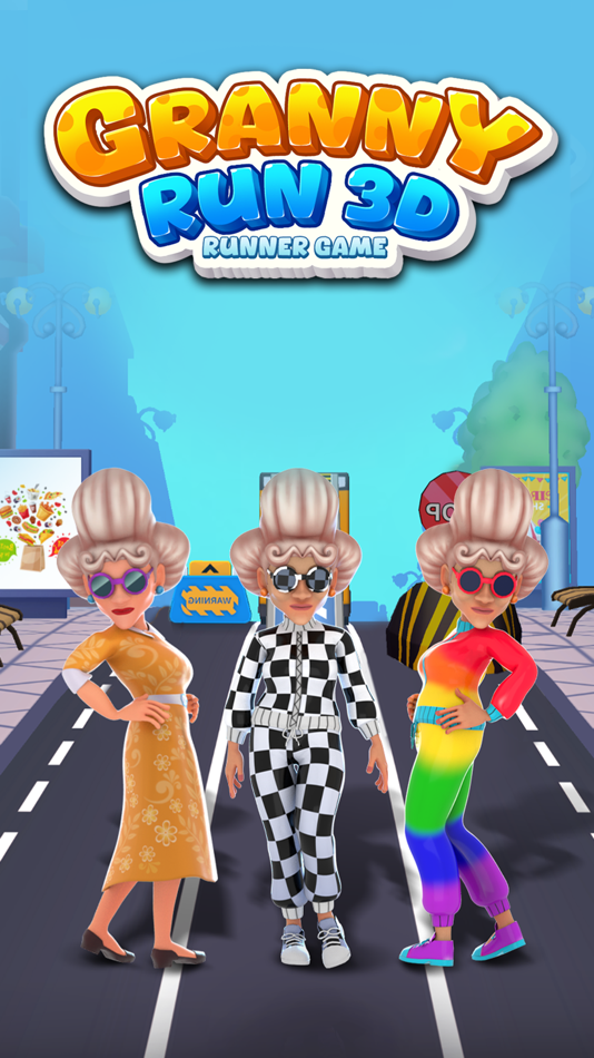#6. Granny Run 3D runner Game (iOS) By: Vault Productions Pvt Ltd