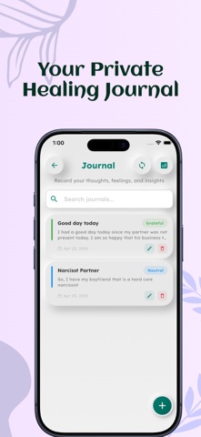 HealSage: Narcissist Recovery screenshot