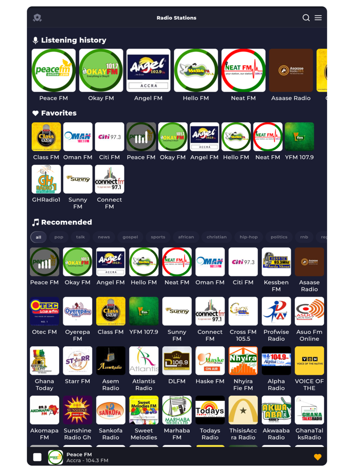 Radio Ghana - Live Radio FM