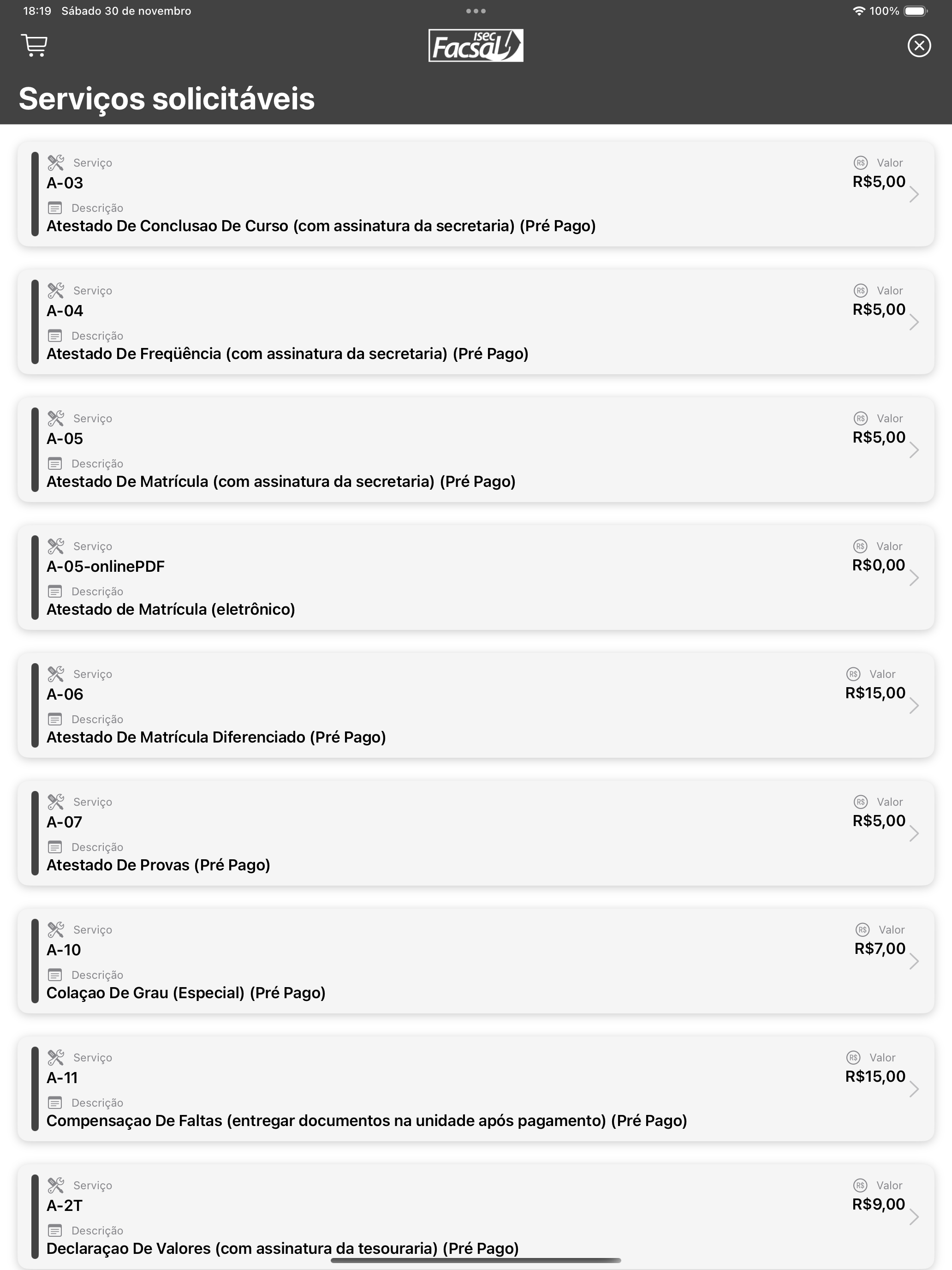 Facsal screenshot 17