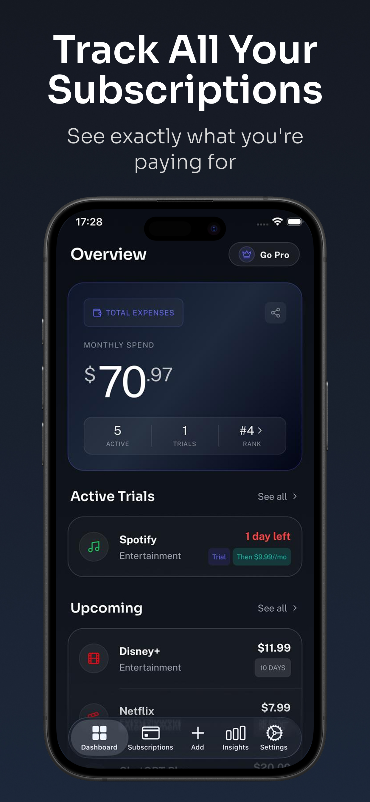 Subby - Subscription Manager