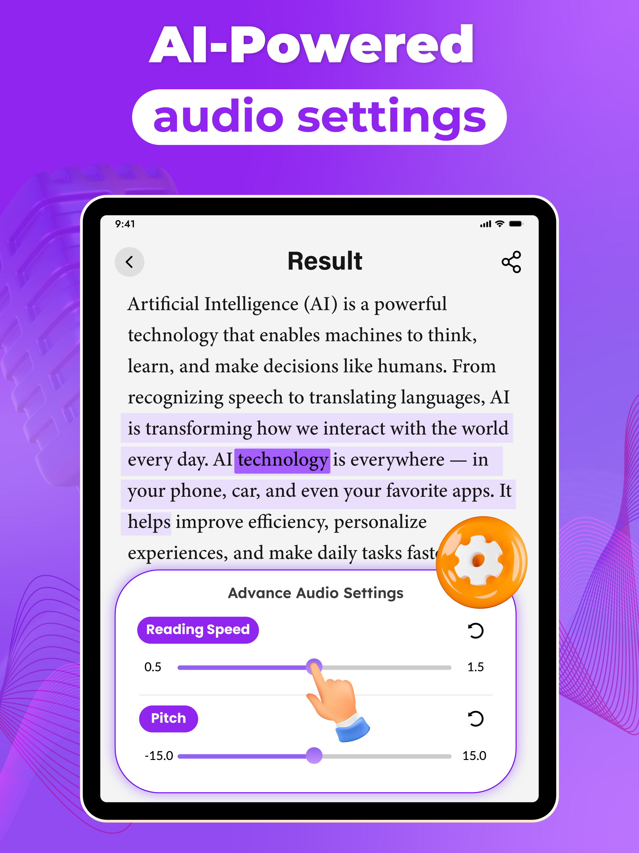 Voicia - AI Text to Speech screenshot 8