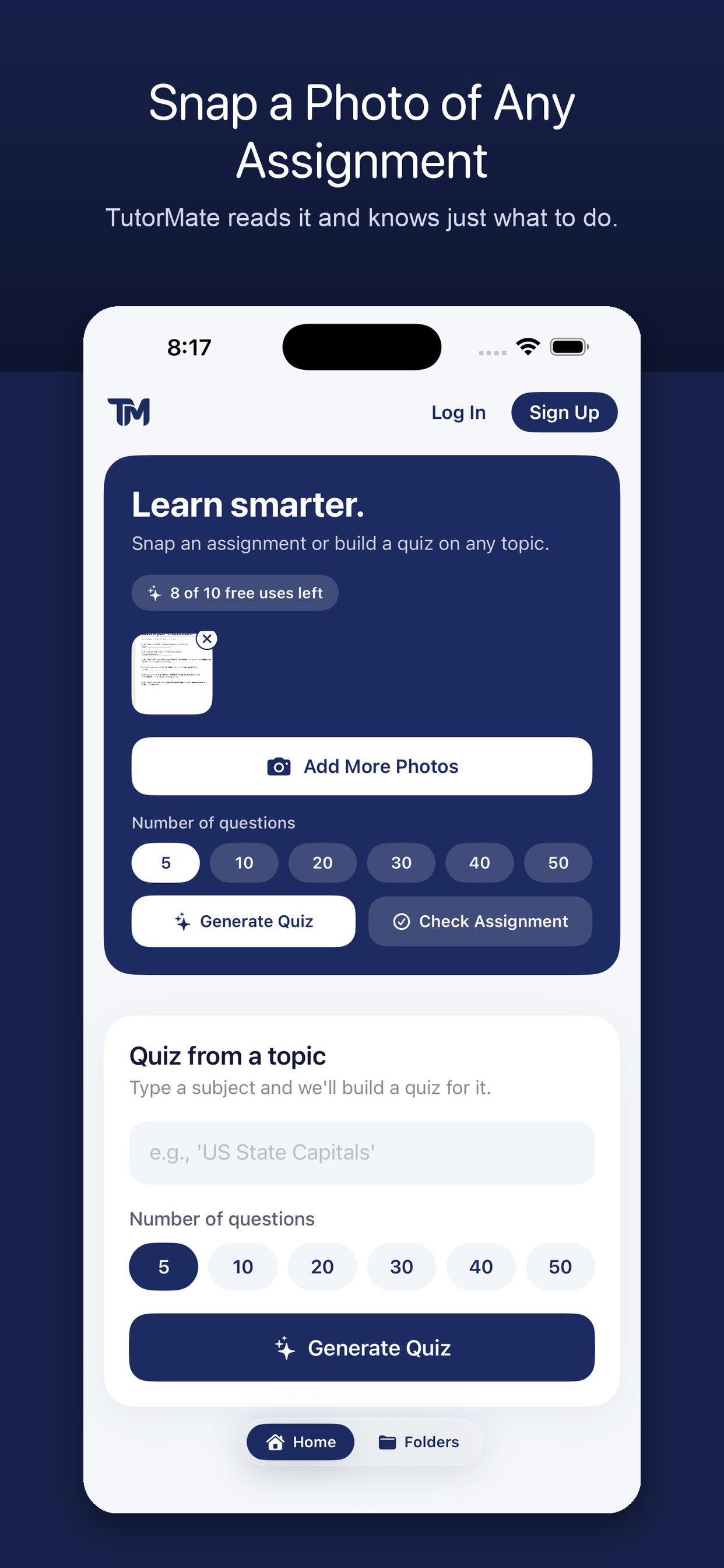 TutorMate: AI Homework Helper screenshot 2
