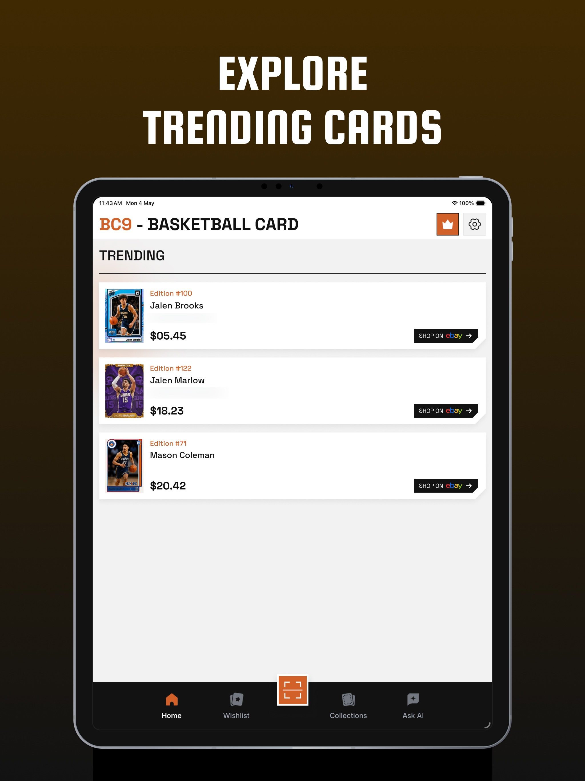 Basketball Card Scanner - BC9 screenshot 16