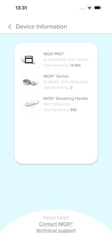 NIOX Cloud™ Screenshot 5 of 5