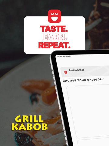 Grill Kabob Ordering iPad screenshot