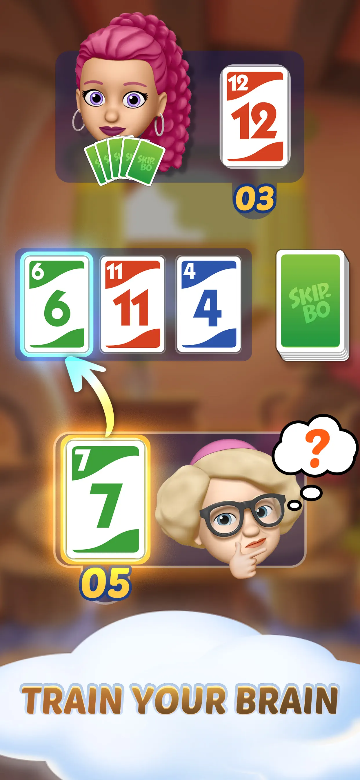 Skip-Bo™: Solitaire Card Game screenshot 2