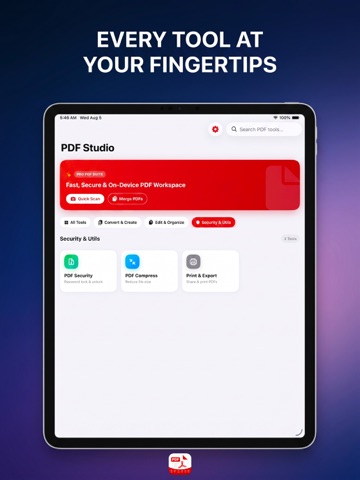 All: PDF Studio iPad screenshot