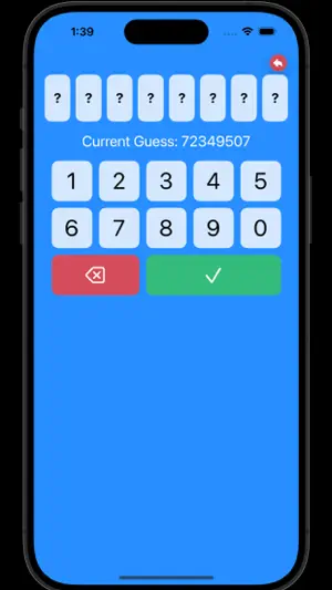 Hit&Blow Card Game screenshot 3