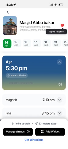 MosqueSync screenshot