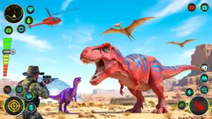 Wild Dino Hunting Gun Games 3d screenshot 2