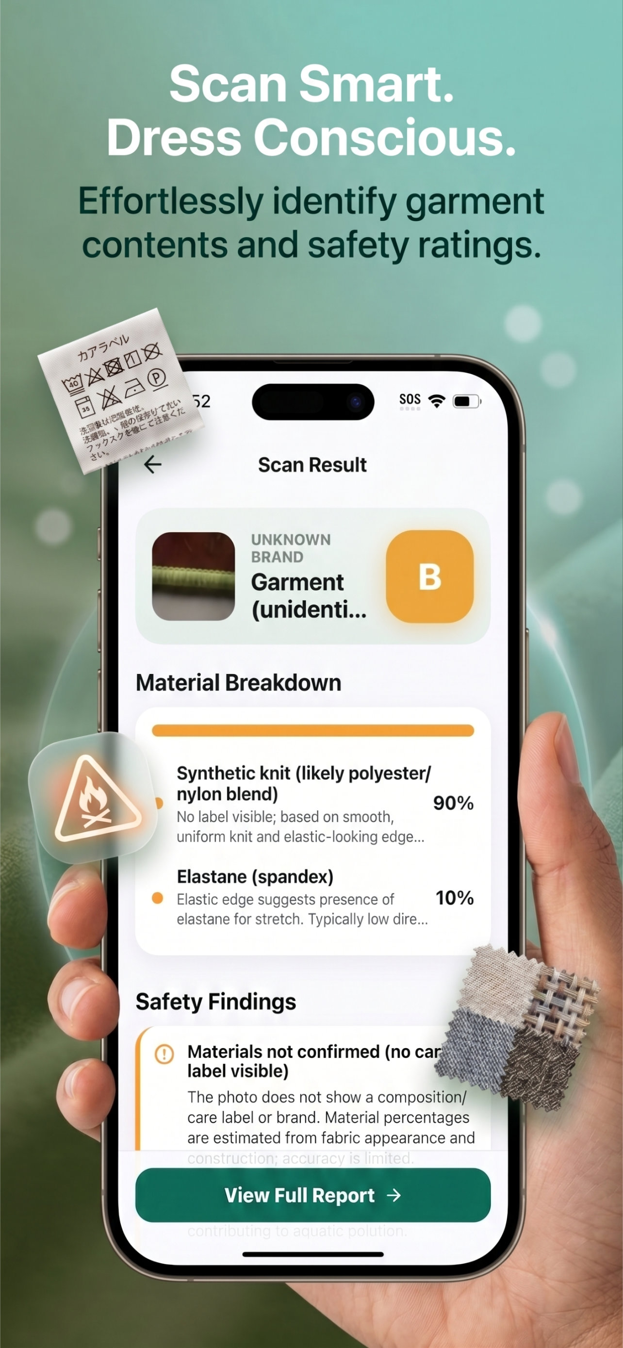 FabricScan: Clothing Scanner