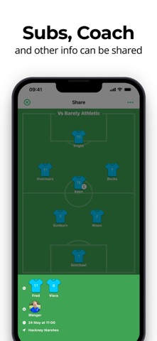 Soccer Line Up Builder Screenshot 4 of 7